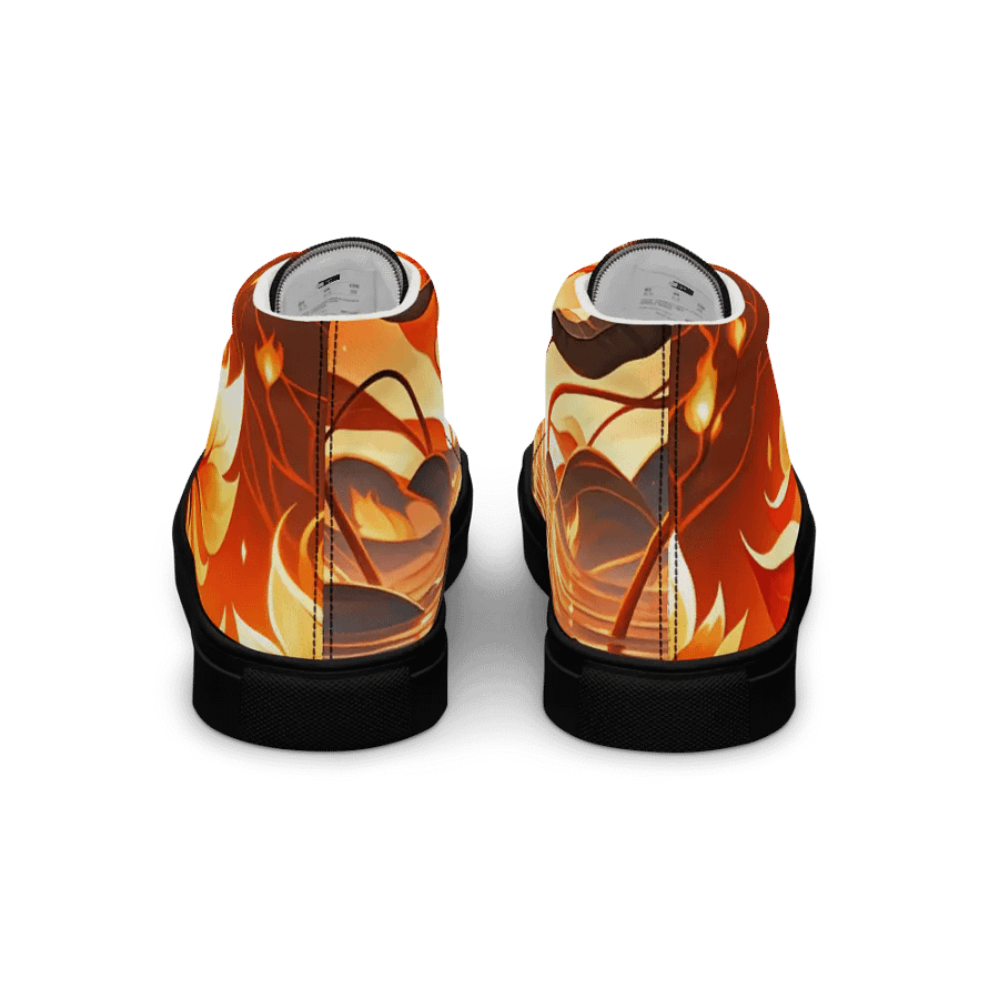 Floral Flame High Tops (Fire Element Inspired) product image (5)