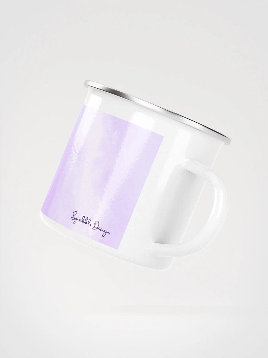 Squibble Design Paw Logo Enamel Mug product image (3)
