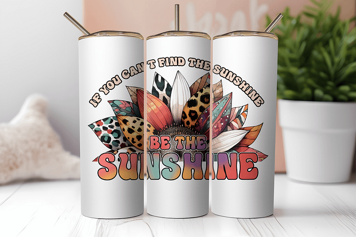 Colorful Leaves: Be the Sunshine Tumbler product image (2)