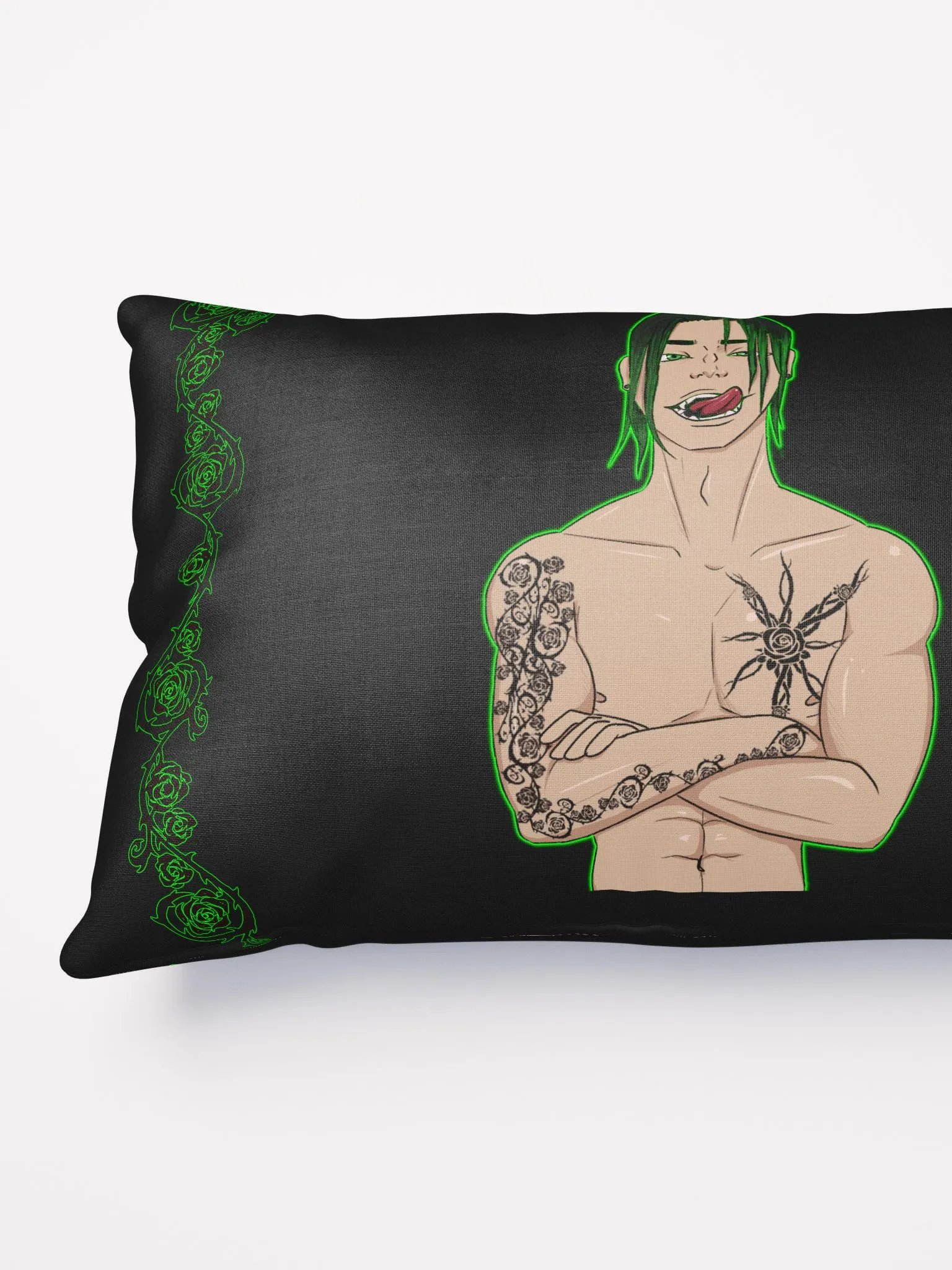 Cheeky BlackRoseThorns Pillow product image (3)