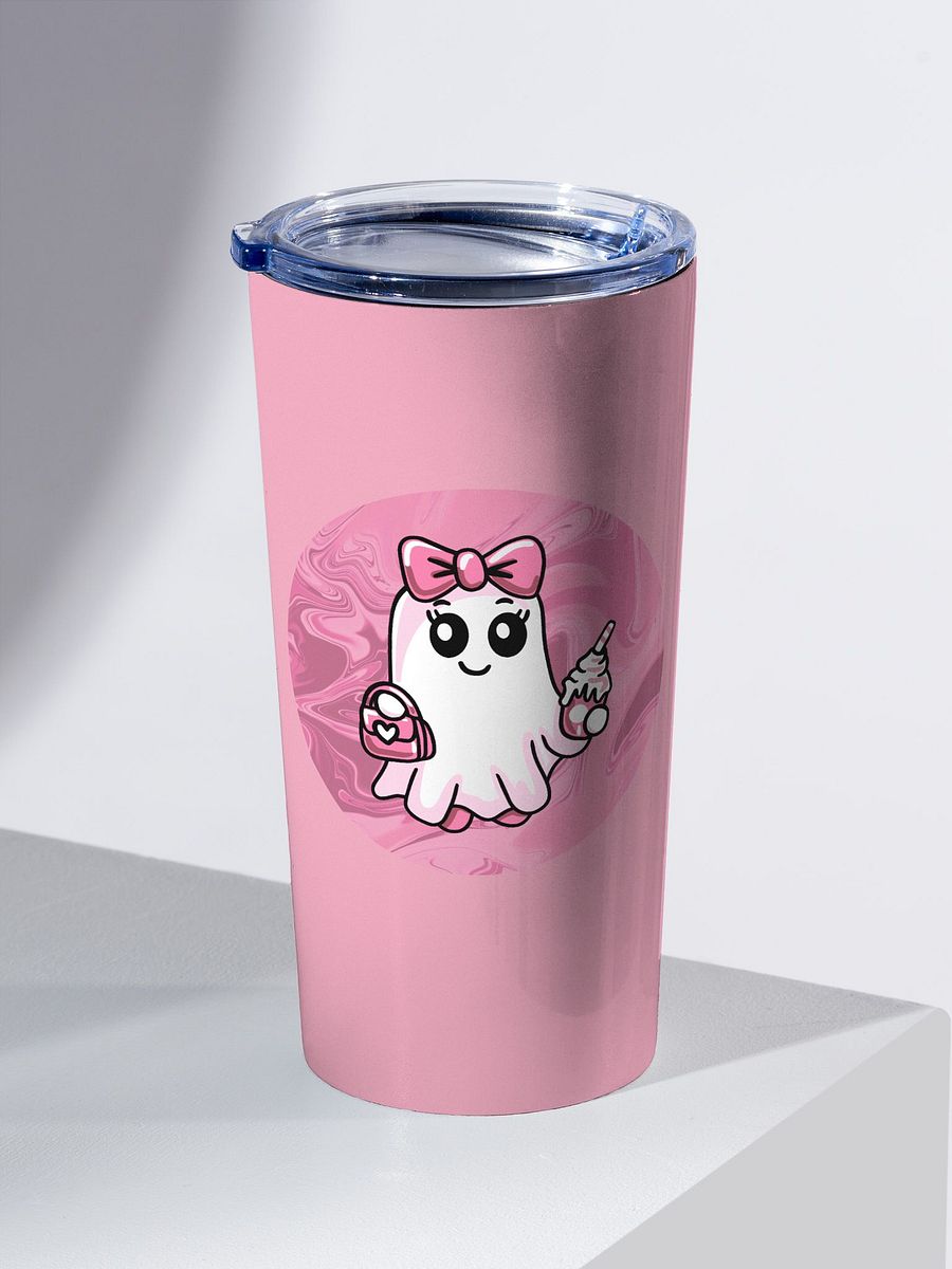 Cute Ghost 20oz Stainless Steel Tumbler product image (2)