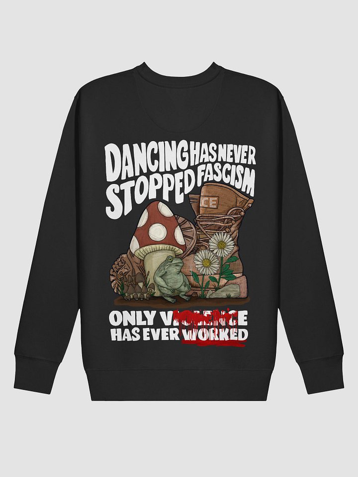 This Frog Don't Dance - Dark Sweater - Back product image (2)