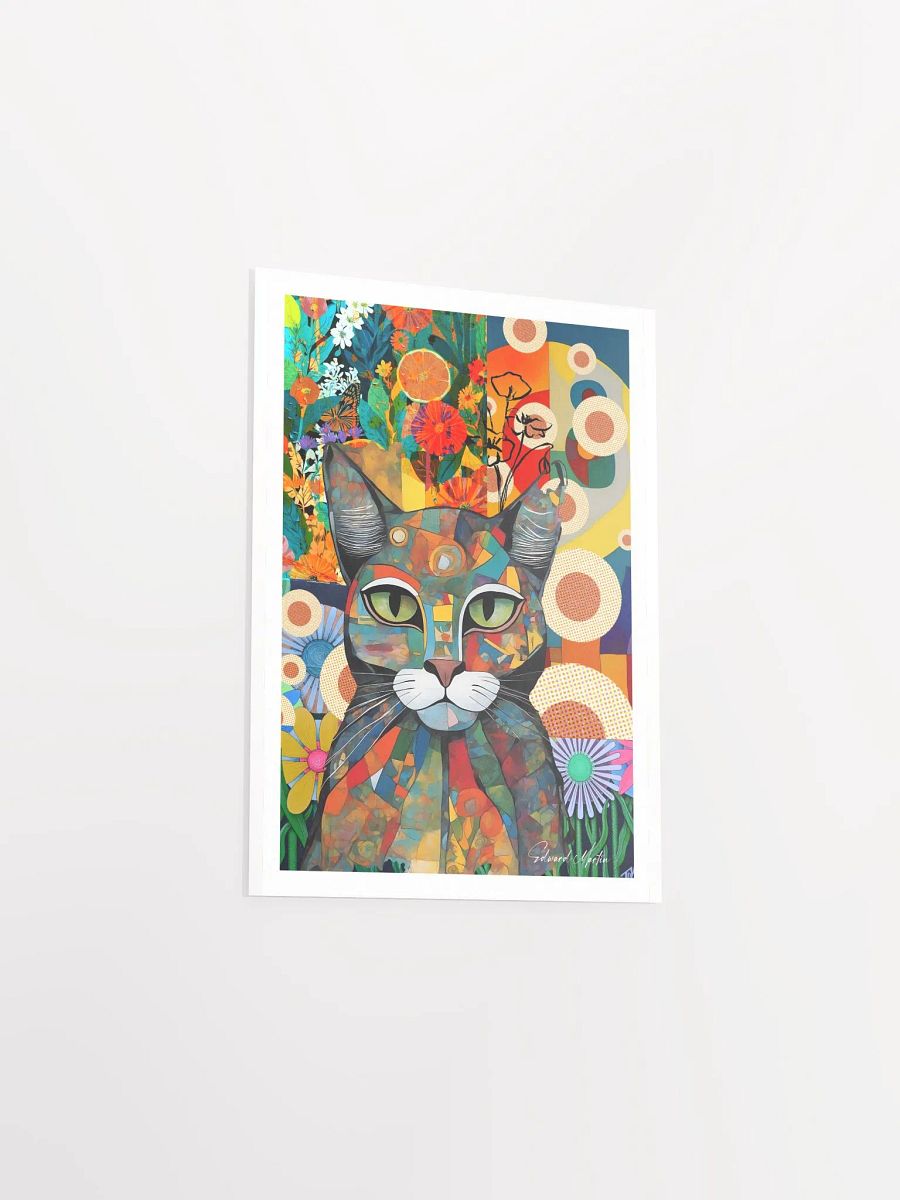 'Jardin Cat' by Edward Martin-Collage Print product image (20)