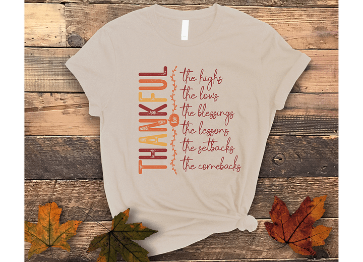 Thankful Reflections T-Shirt product image (1)