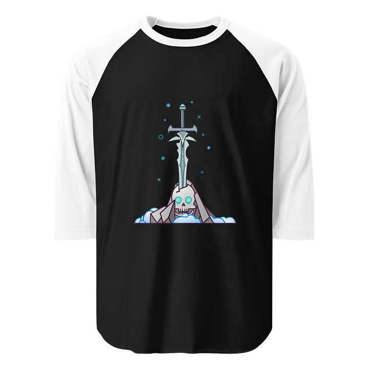 Sword in the Skull - Lich Variation - Baseball Tee product image (1)