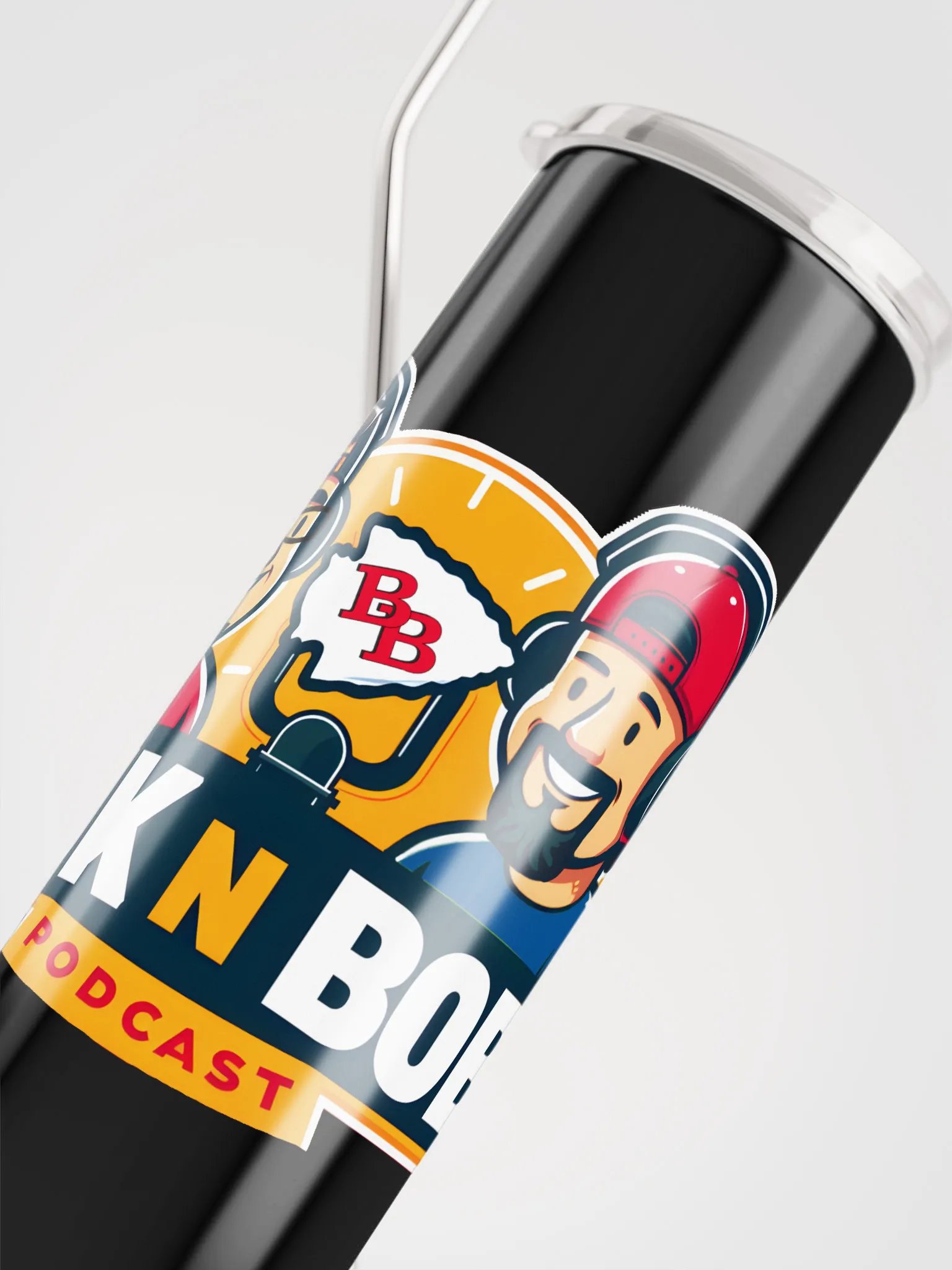 Buk N Bob Podcast Stainless Steel Tumbler product image (7)