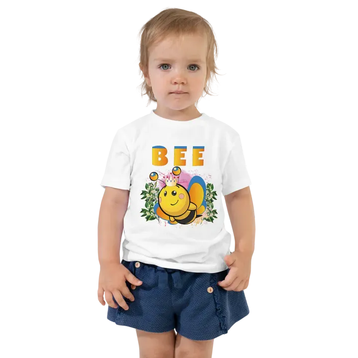 Cute Bee Colorful Lovely T-Shirt – Funny Shirt & Gift for Boys & Girl product image (1)