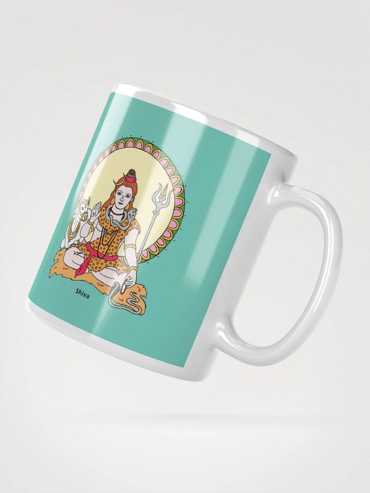 Shiva the Ascetic Mug (Teal) product image (2)
