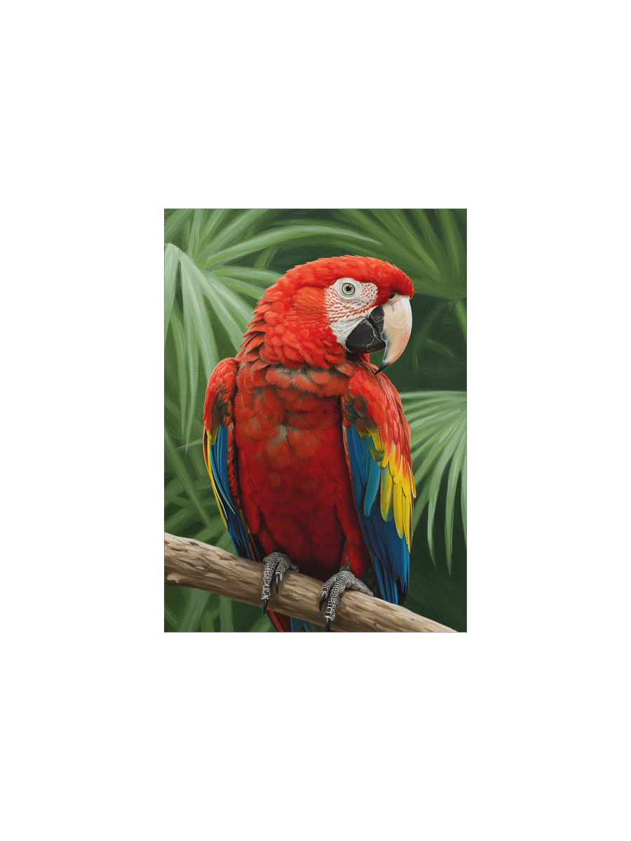 Scarlet Macaw: The Regal Sentinel Poster product image (6)