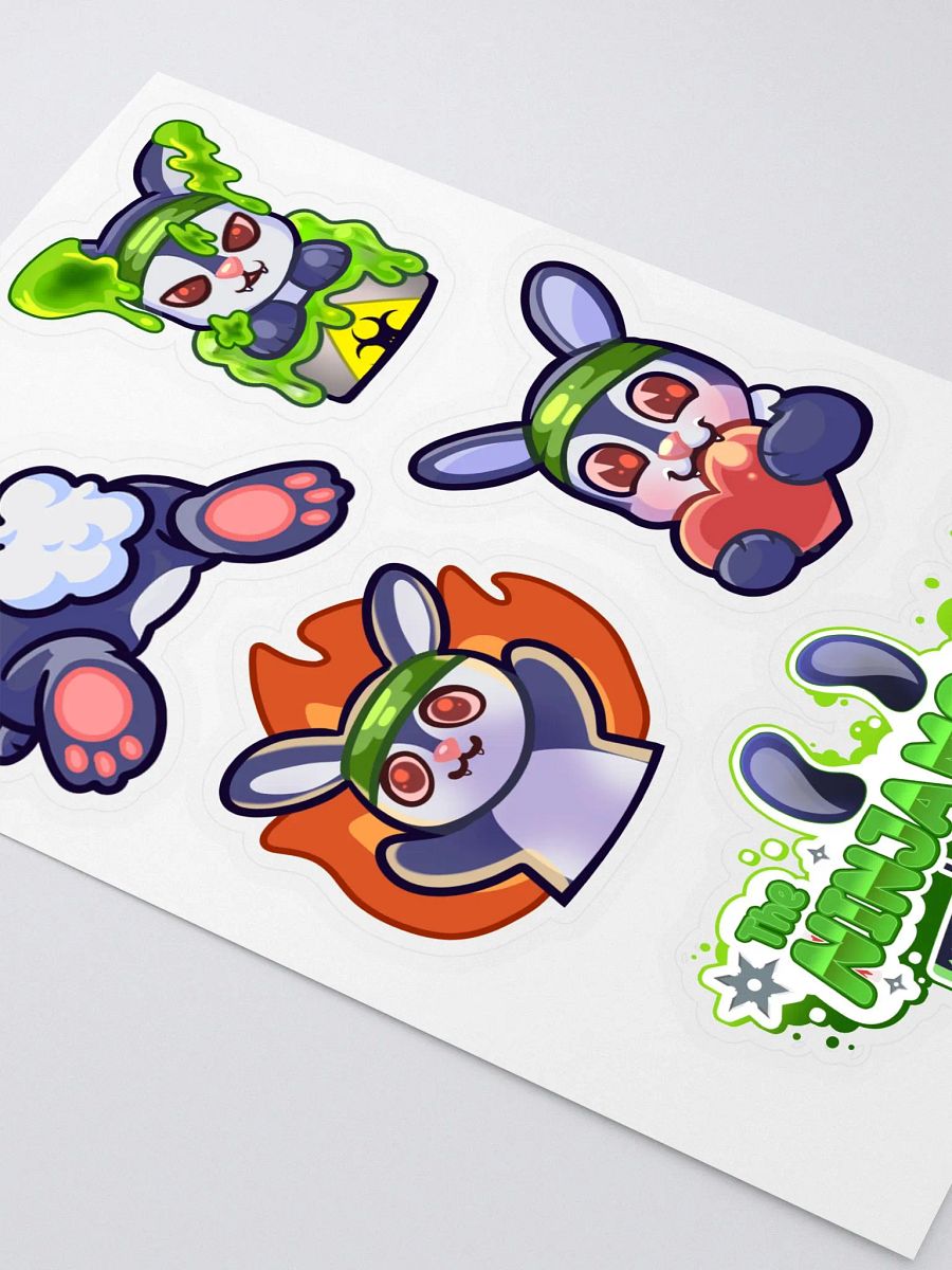 Ninja Monsta Stickers Version 2 product image (3)