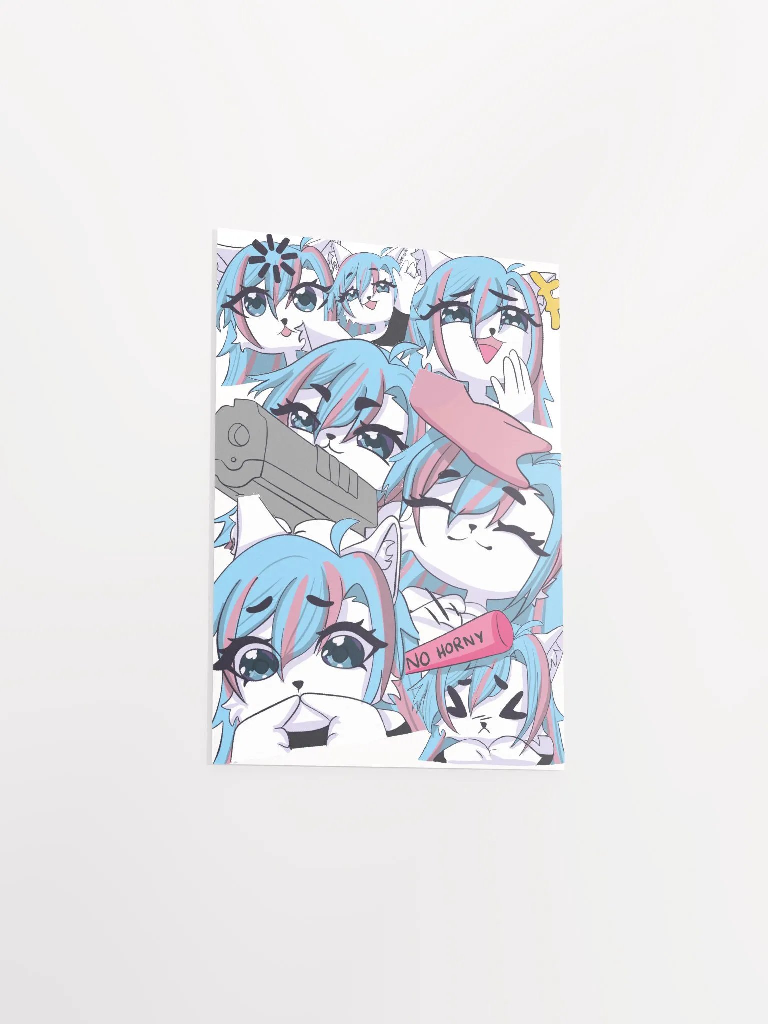 Wolfintank Emote Poster product image (3)