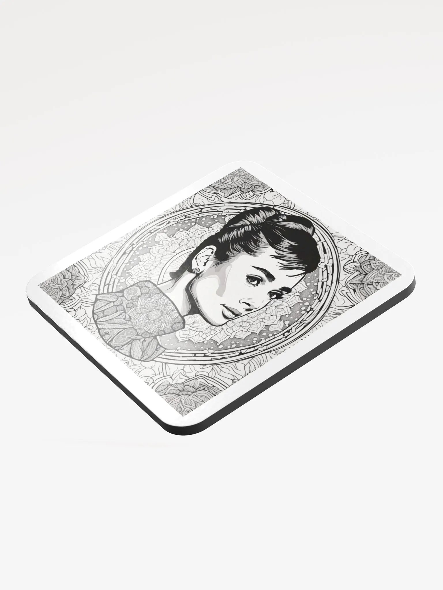 Ornate Elegance Portrait Coaster product image (3)