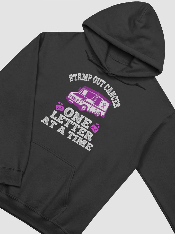 One letter at a time postal worker breast cancer HOODIE product image (2)