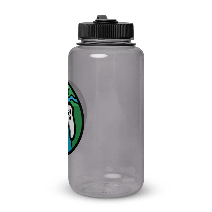 One Of Us (No Words) Wide Mouth Plastic Water Bottle (32oz) product image (4)
