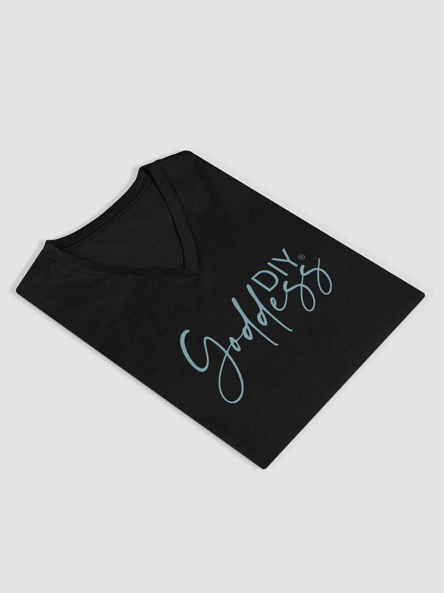 DIY Goddess Black V-Neck T-Shirt product image (9)