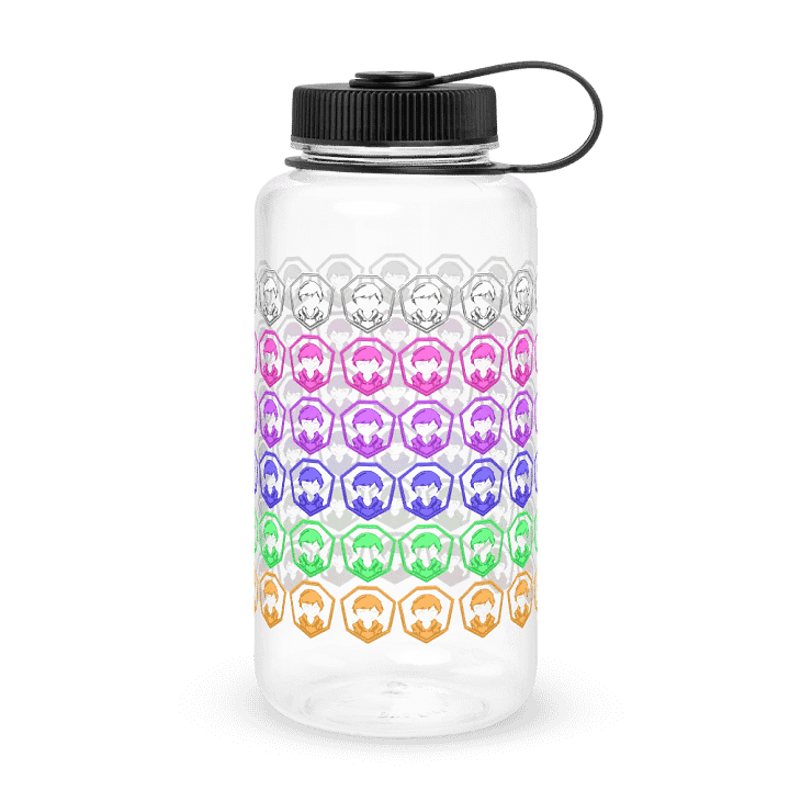 mythcafe sub badge water bottle product image (2)
