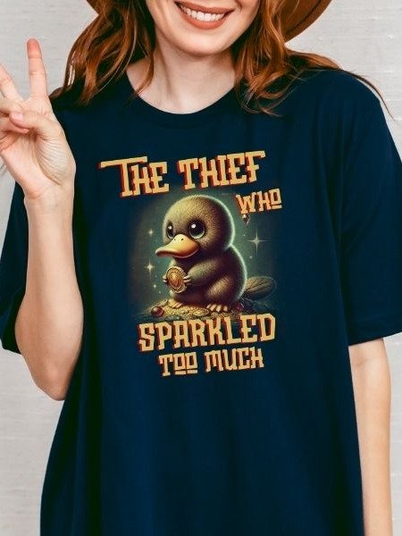 Niffler Funny Vintage Pulp Mystery Harry Potter Shirt product image (4)