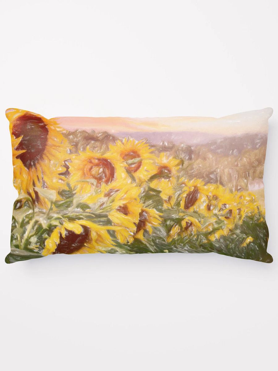 Impressionist Sunflower Field Pillow product image (5)