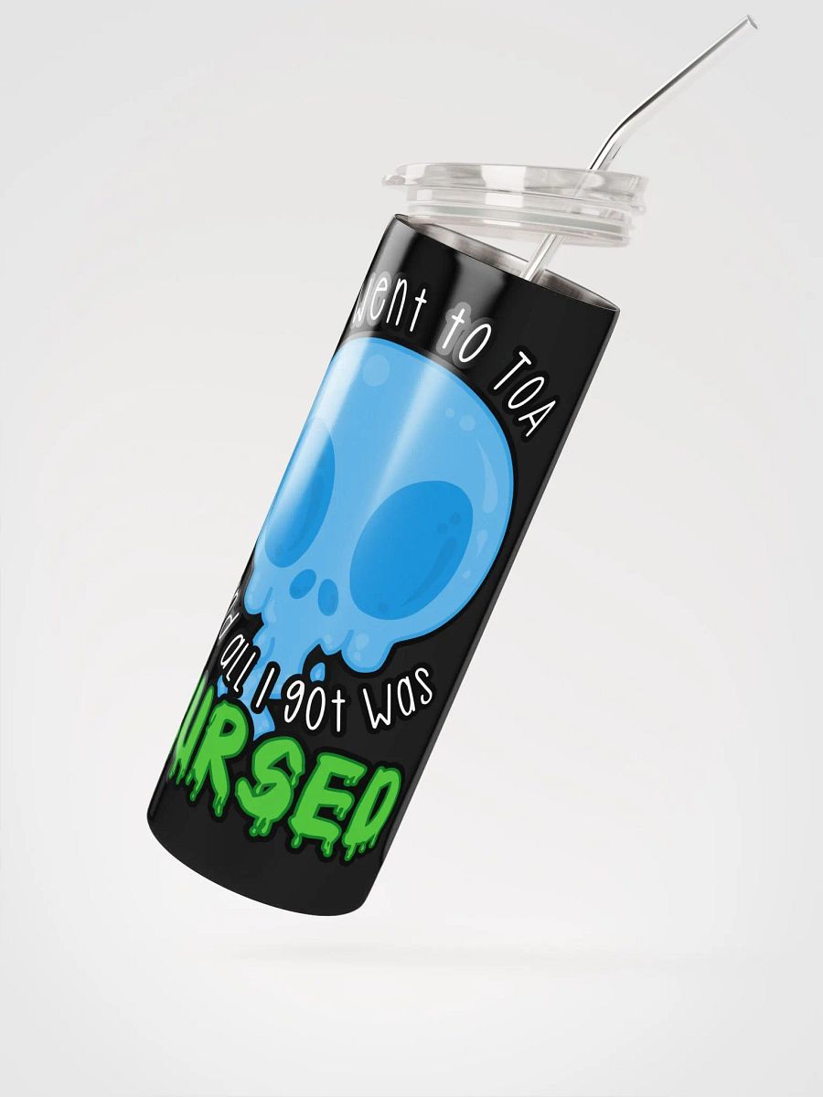 All I Got Was Cursed - Mage - Tumbler w/Straw product image (2)