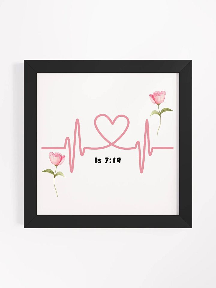 Is 7:14 Wall Frame product image (1)