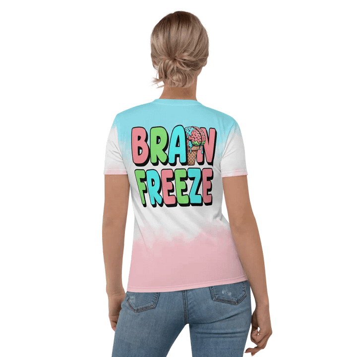 Brain Freeze Women's Crew Neck T-Shirt product image (1)