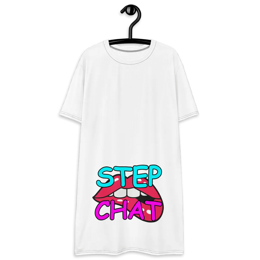 Naughty Stepchat Dress T-Shirt (White) product image (4)
