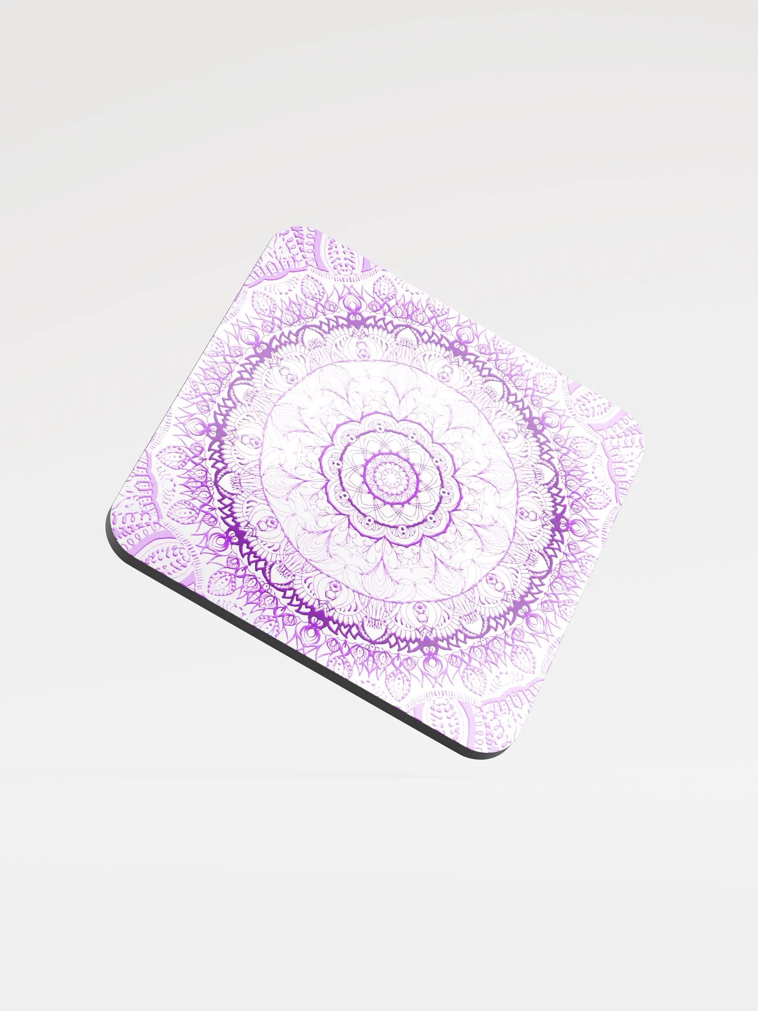Mystic Mandala Glossed Coaster product image (1)