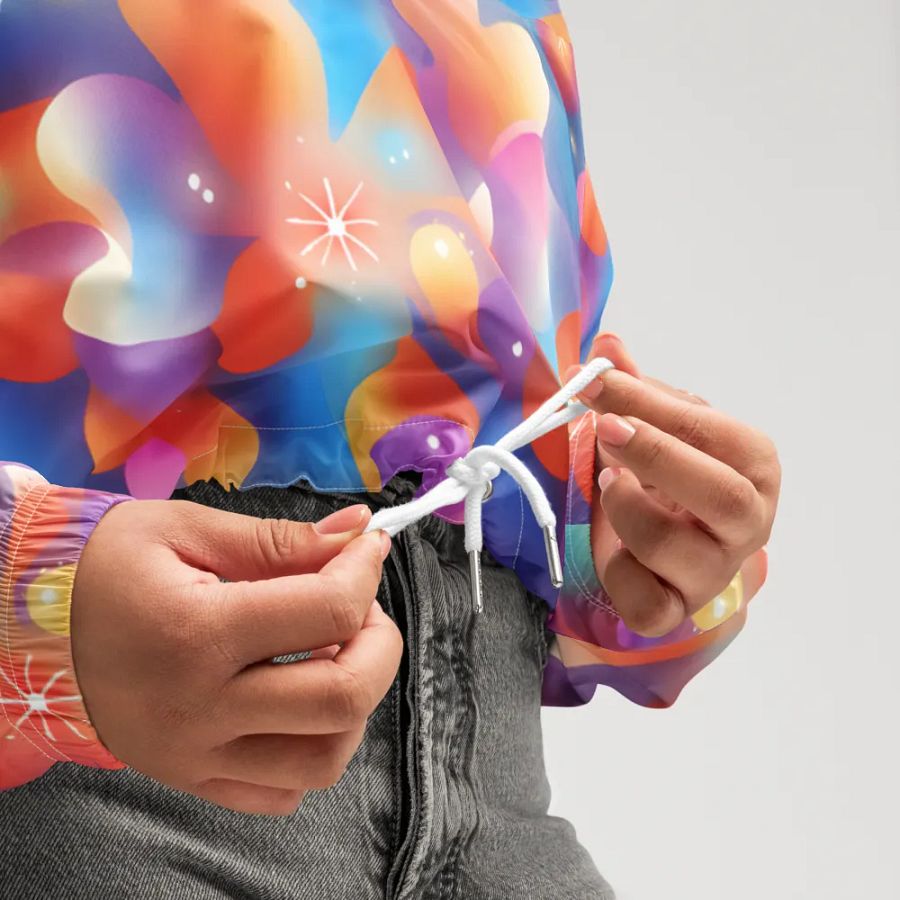 Clownfish but Cute Cropped Windbreaker product image (4)
