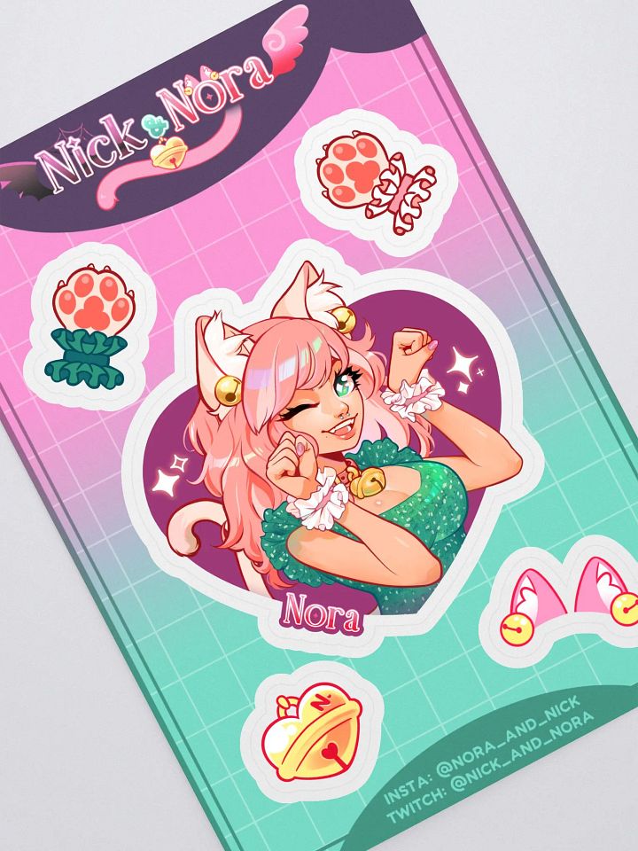 Nora Sticker sheet product image (1)