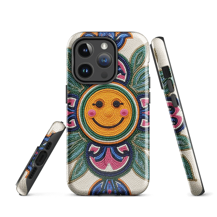 Smiley Faxe Faux-Beaded iPhone® Tough Case product image (3)