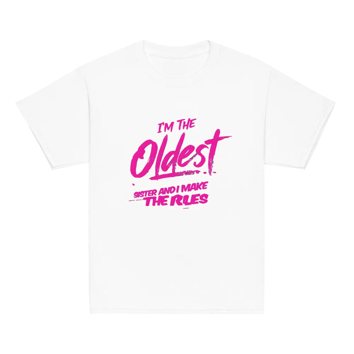 Oldest Sister Rule Maker Youth Tee product image (1)
