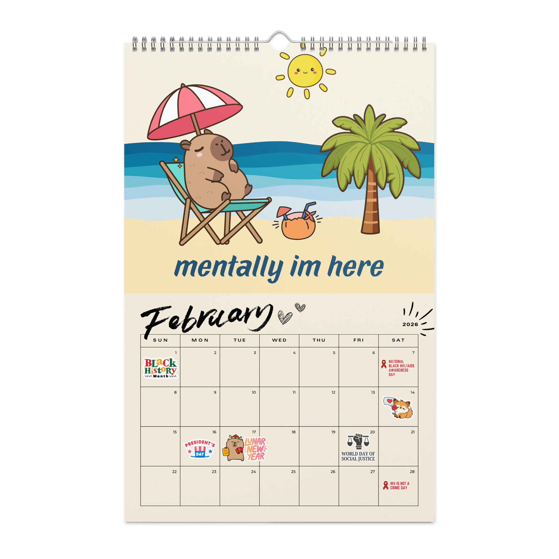 2026 LGBTQ+ Pride & Cultural Celebration Calendar product image (2)