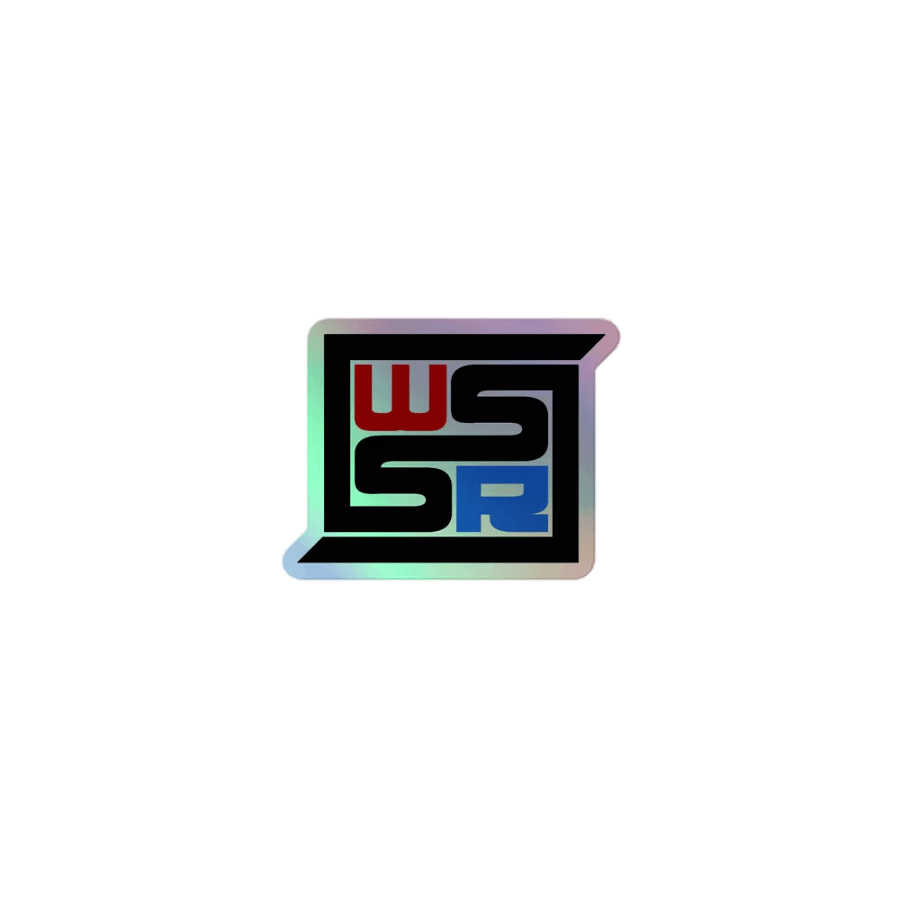 WSSR Holographic Sticker product image (1)