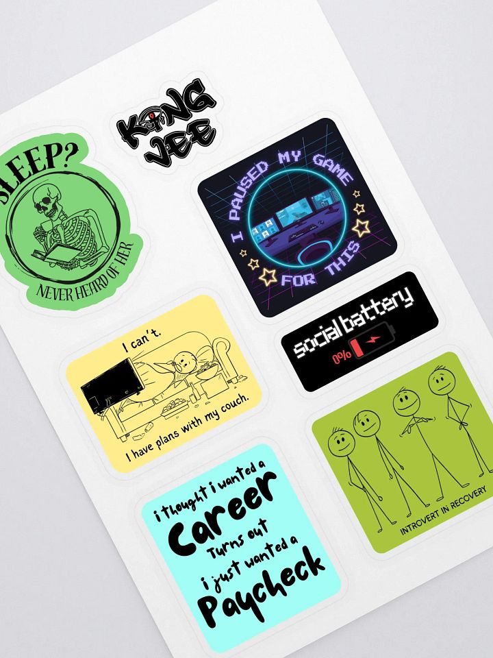 Relatable Sticker Sheet 1 product image (1)