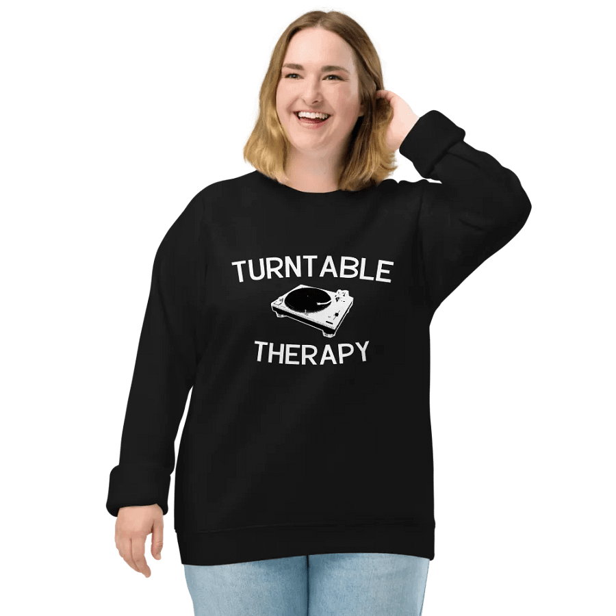 Turntable Therapy Unisex Sweatshirt product image (4)
