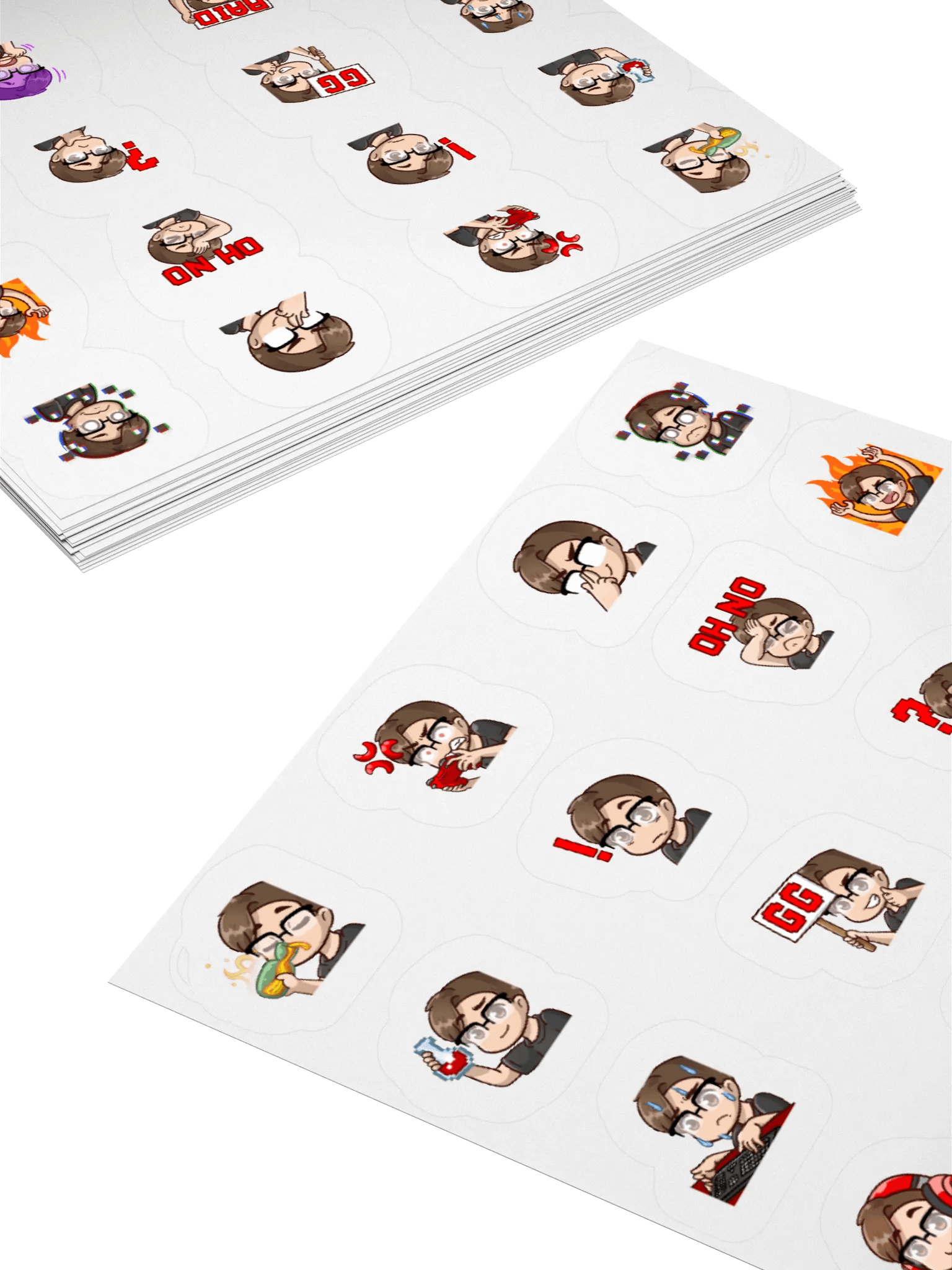 CrimsonStrife "EmotiStickers" Collection: Wave 1 product image (11)