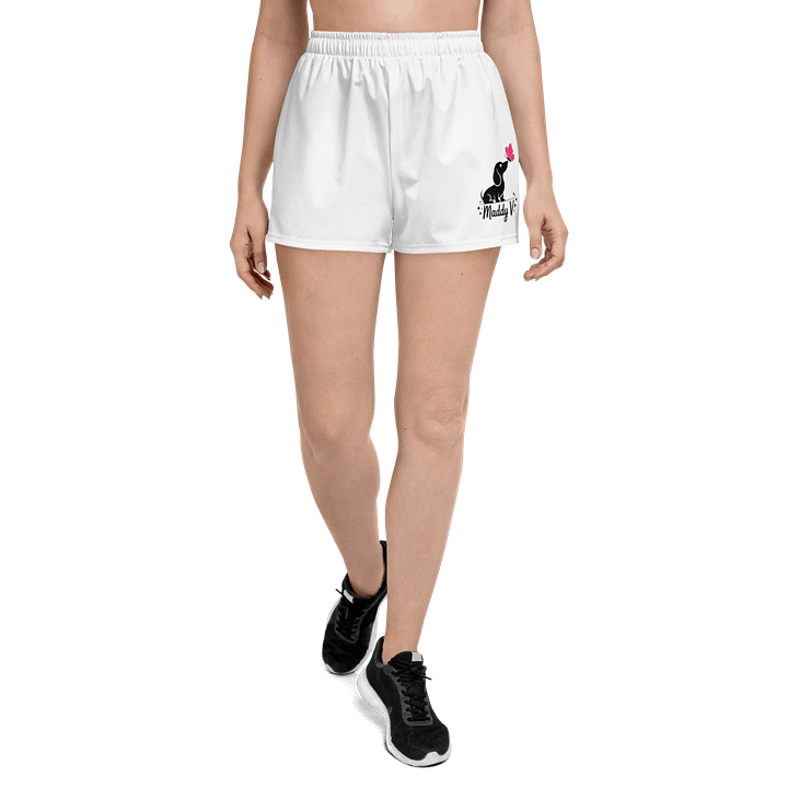 Maddy V Butterfly Puppy Athletic Shorts product image (2)
