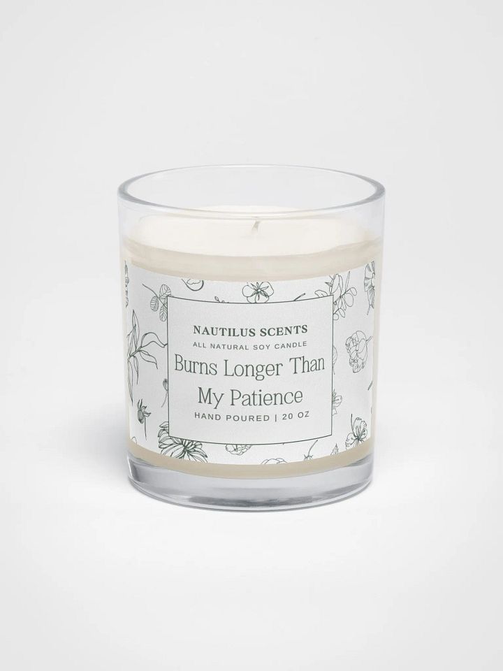 My Patience Natural Soy Candle product image (1)