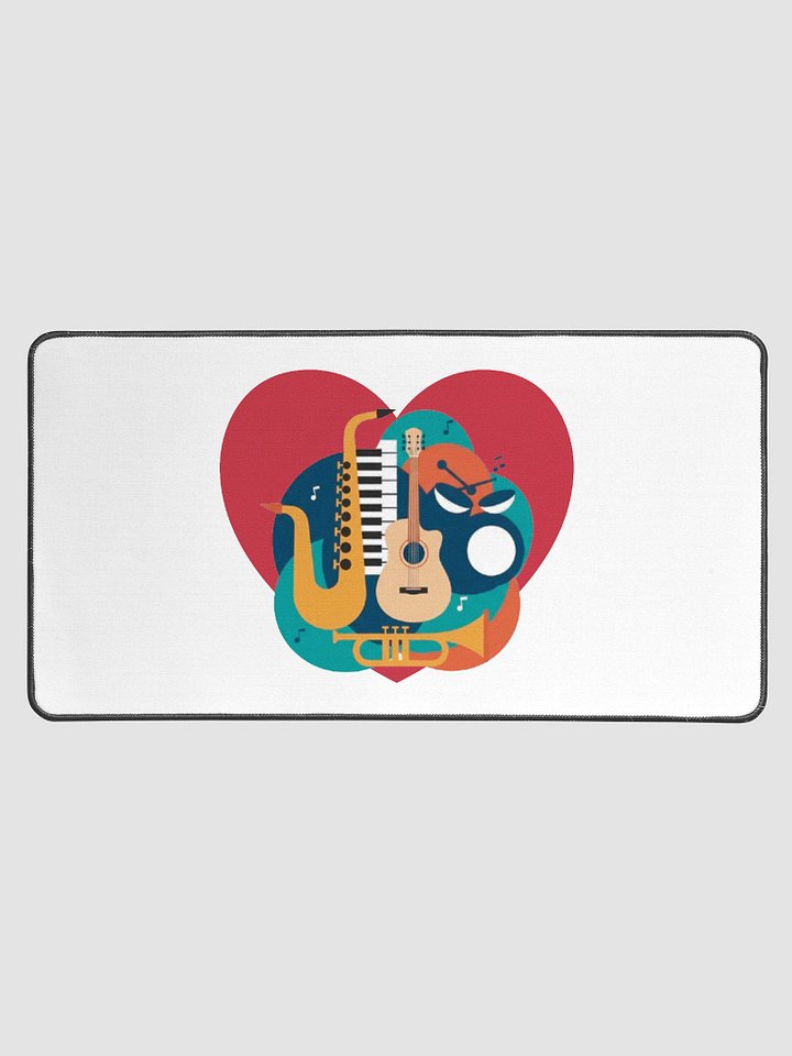 Dynamic Music Heart - Vibrant Instrument Cluster Design for Band Lovers & Creative Souls product image (1)