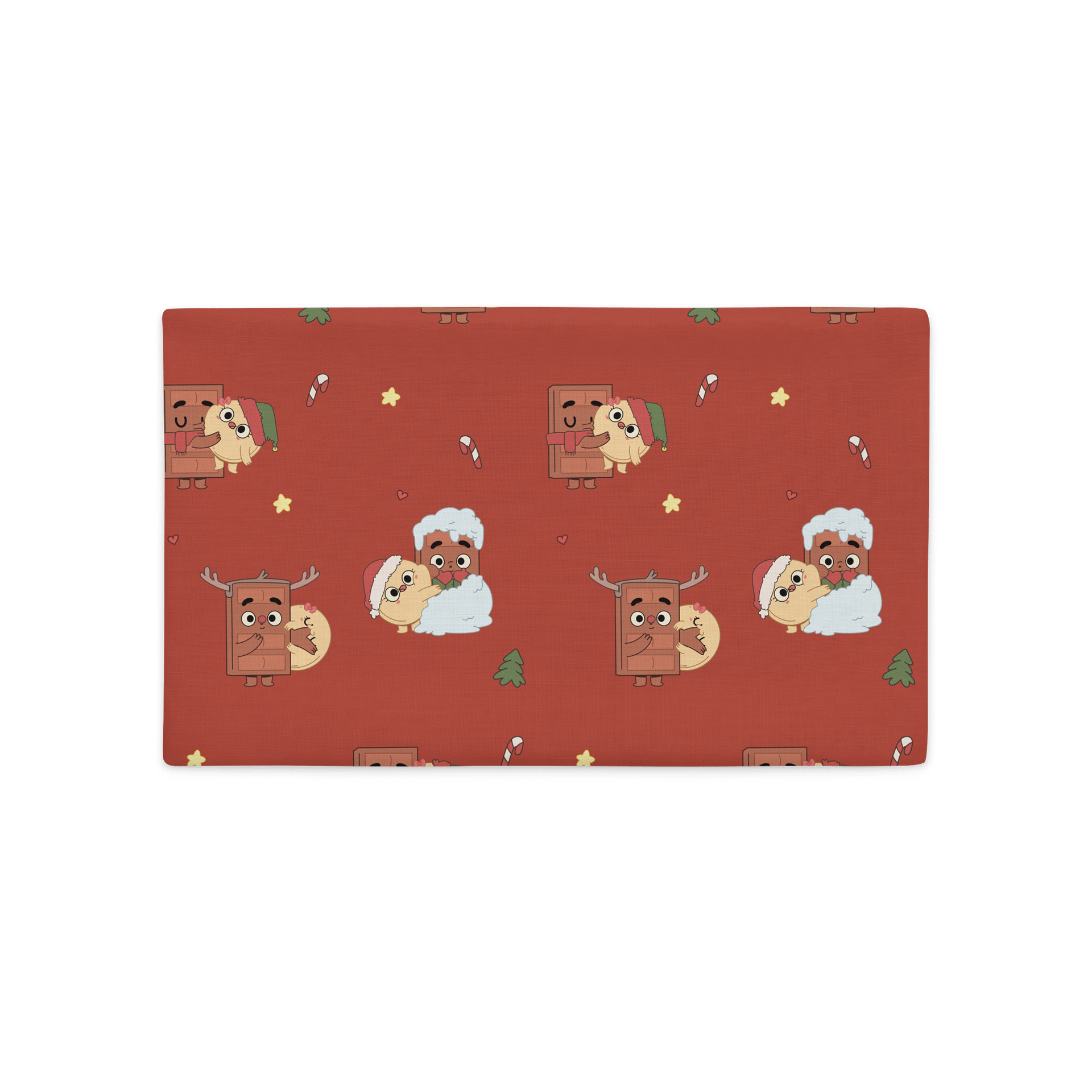 Festive Choco & Pancake Pillow Case product image (1)