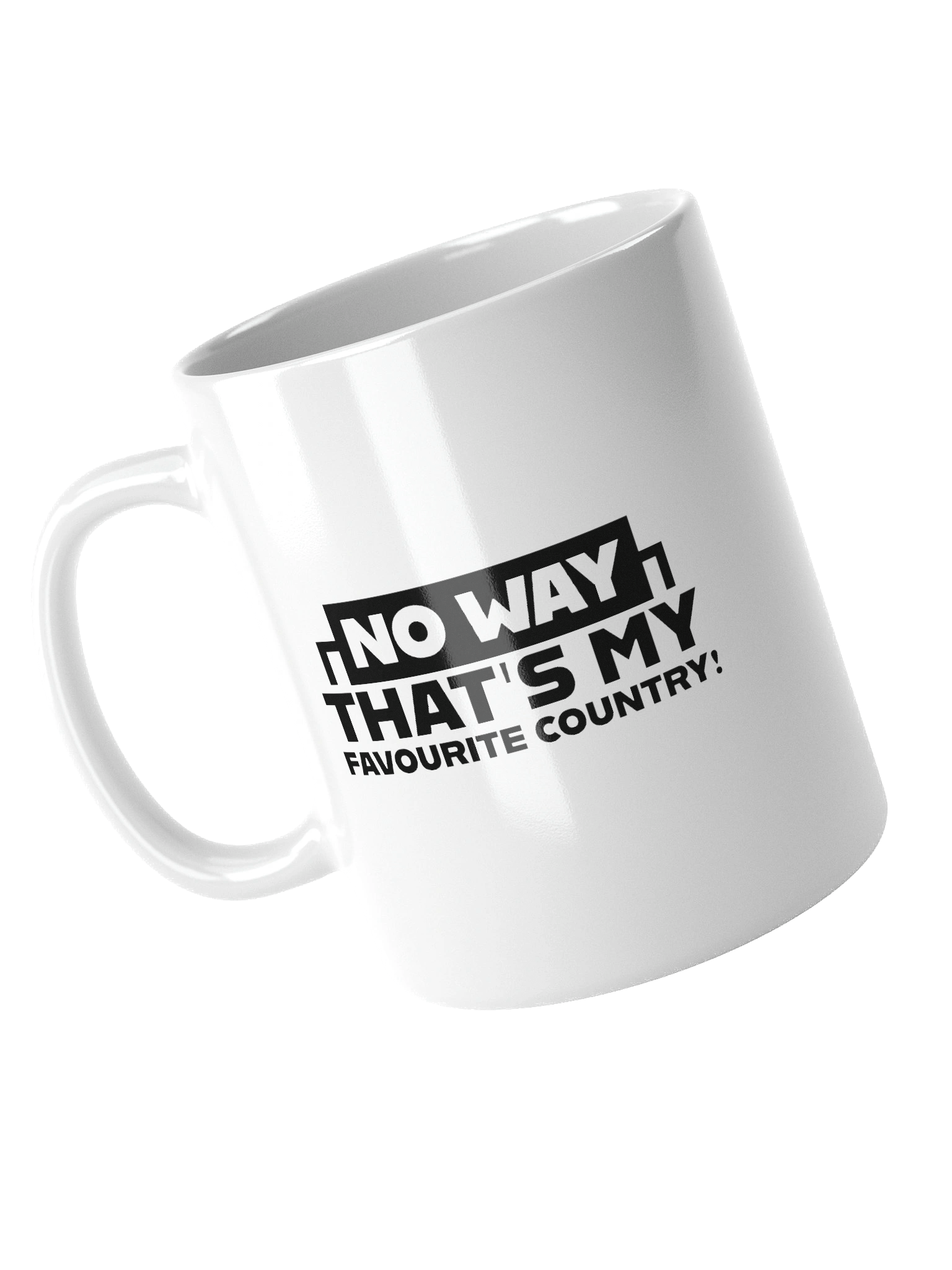 Favourite Country Mug White product image (11)