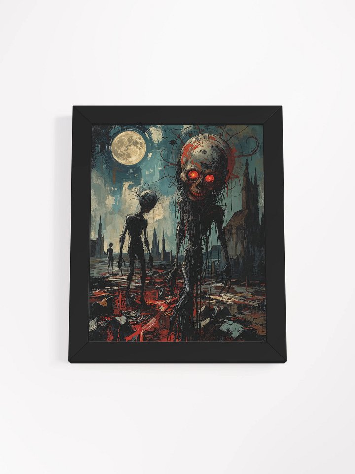 Harvest Moon of the Damned Framed Print product image (3)