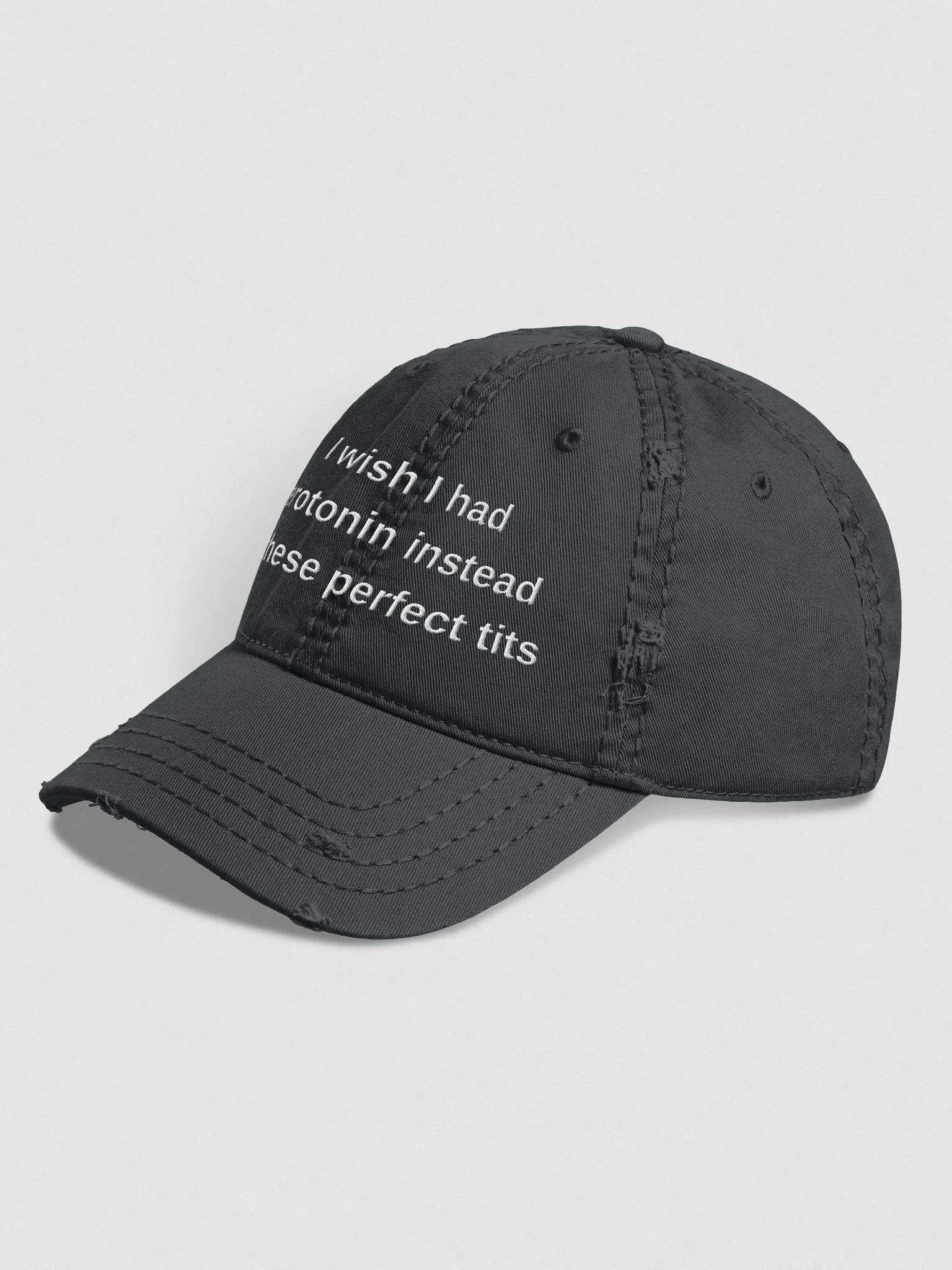 I Wish I Had Serotonin Instead Of These Perfect Tits Hat product image (2)