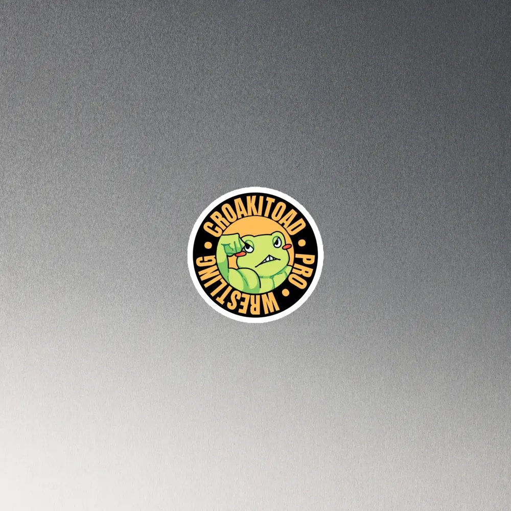 Croakitoad Pro Wrestling Magnet product image (4)