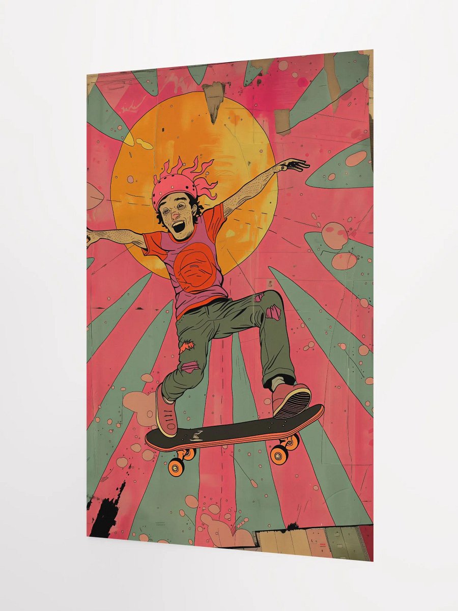 Rad Ramp Ripper Pop Art Poster product image (6)