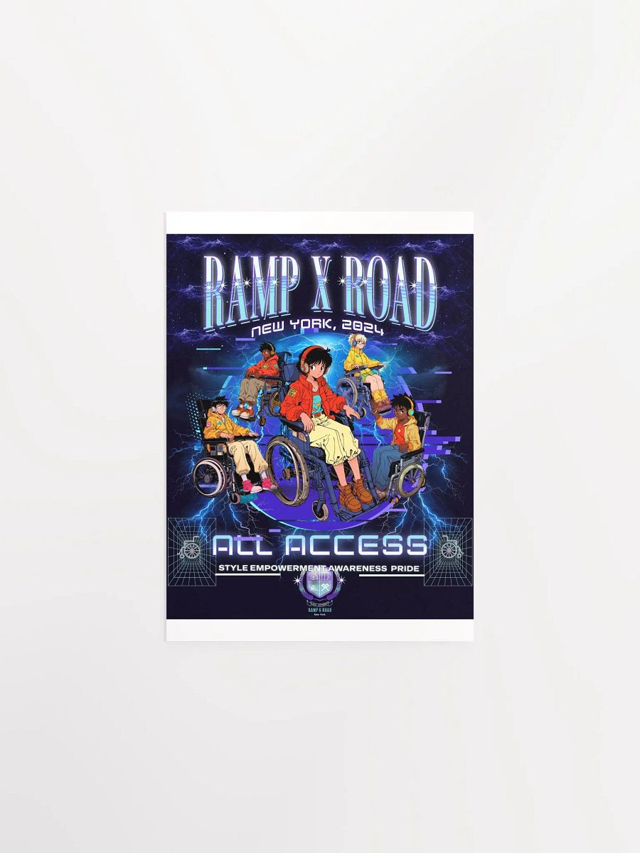 RXR Graphic Vibrant Matte Poster Print product image (4)