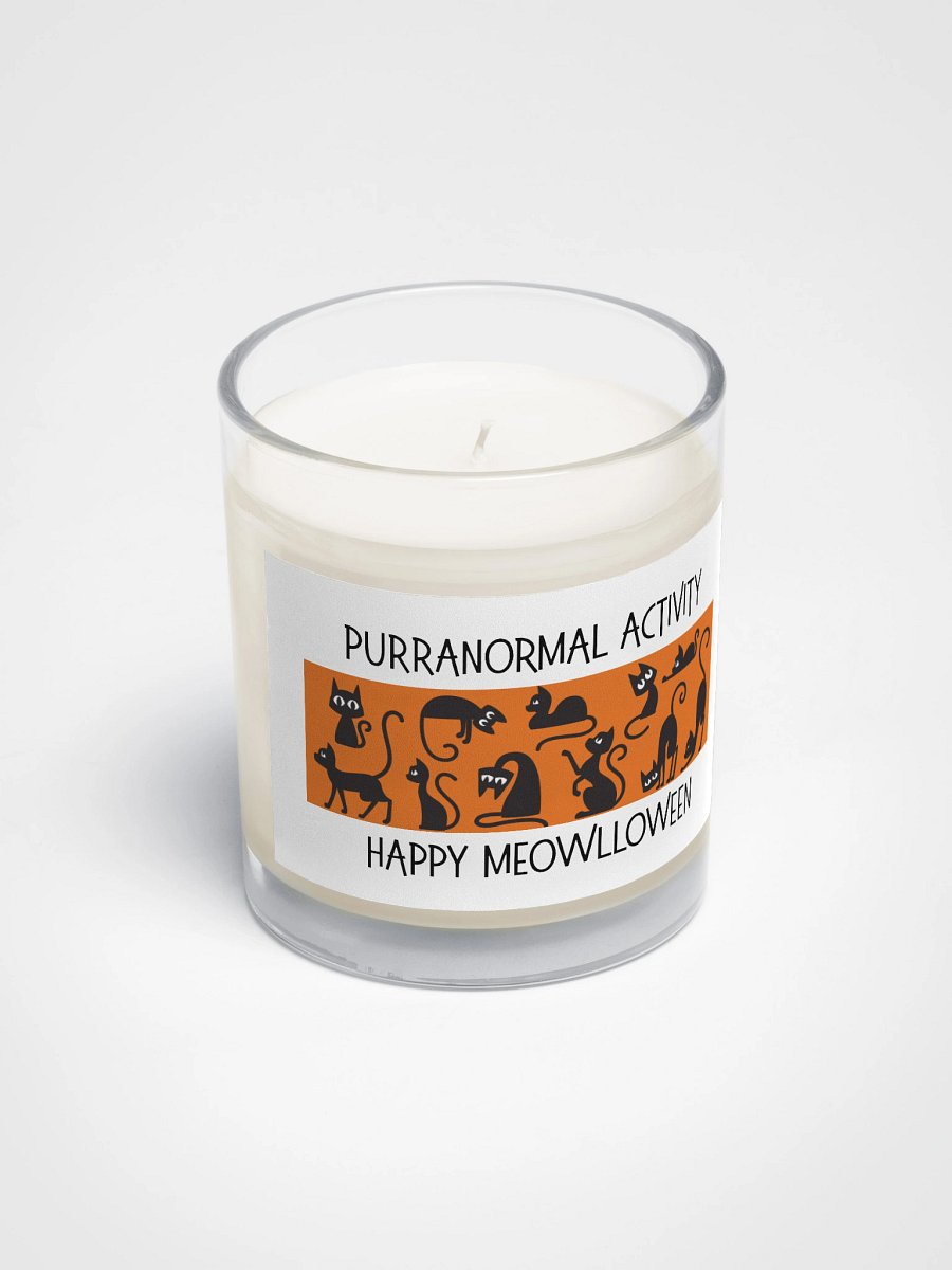 Purranormal Activity Cat Lovers Whimsical Feline Delight Soy Wax Candle product image (3)
