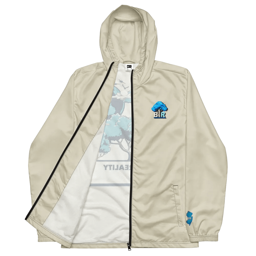 "JERSEY MADE" WINDBREAKER (CREAM) product image (1)