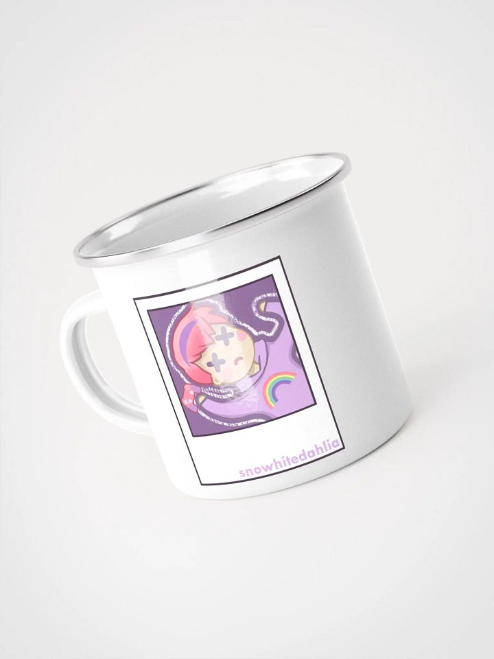 RIP Dahlia Enamel Mug product image (1)