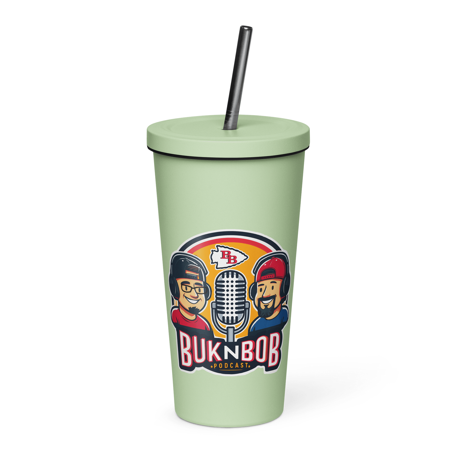 Buk N Bob Podcast Insulated Tumbler product image (4)